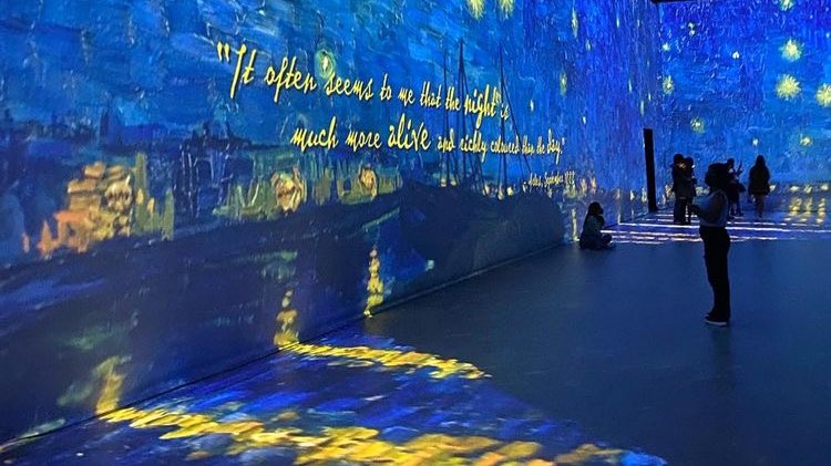 300moods's tweet photo. van gogh exhibition date 🌌 https://t.co/jamm3QhkLT