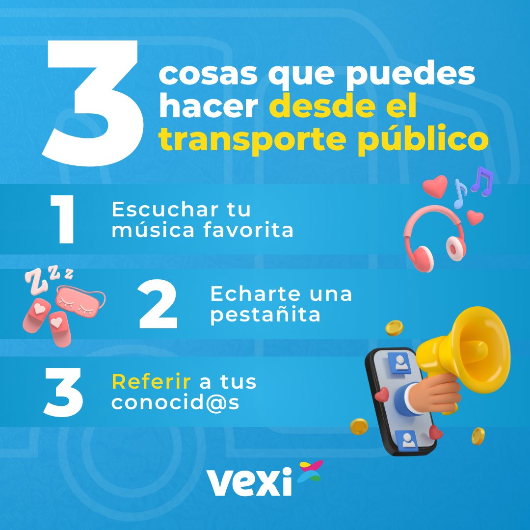 Refiere y recibe hasta $1,500 mxn mensuales 💰💰💰   

¿Ya hiciste las cuentas de cuánto puedes recibir en un año?  Conoce todos los detalles en: bit.ly/3OjbluR    

#Referidos #Transporte #Streaming #Dormir #Ingresos