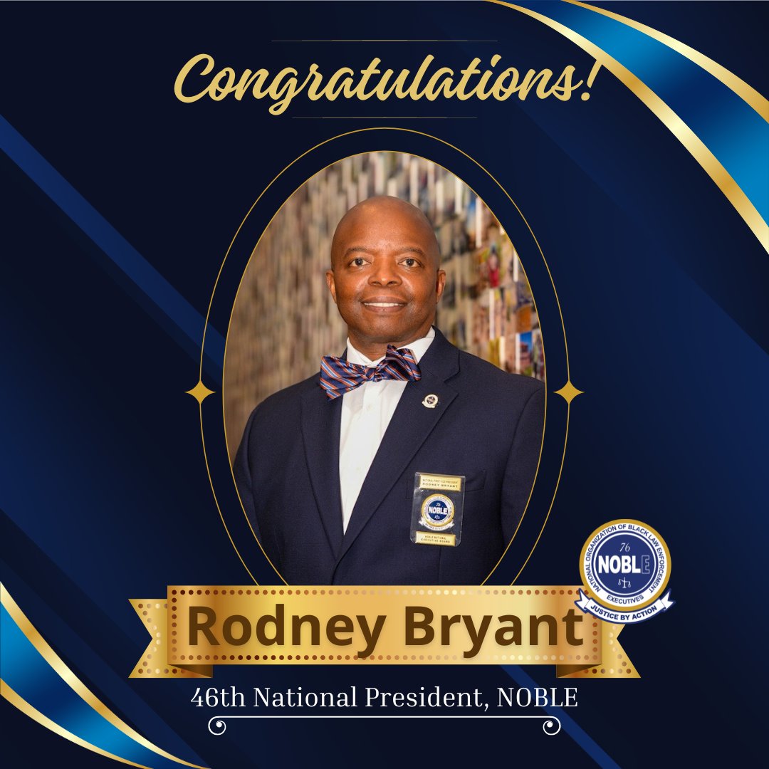 noblenatl's tweet photo. 🎉Please join us in congratulating our new National President, Rodney Bryant, and all of our 2023-24 Board Members! Read more here: https://t.co/2XNQgWaFLj Thank you to all who attended #NOBLE47, we can't wait for next year! https://t.co/qfrgR91B1i