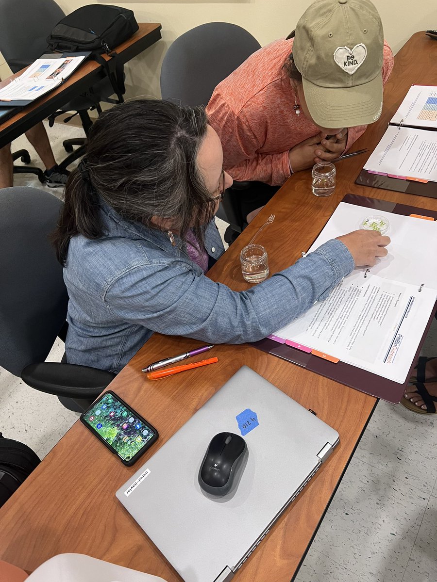 Summer teacher workshop 2023: Duckweed Dynamics with @Exp_EvoEco.  It was so nice to be back at <a href="/PittPymLab/">Pymatuning Lab of Ecology</a> working with awesome high school teachers!