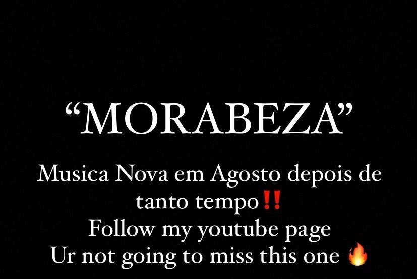 “MORABEZA” FOR YOU SOON‼️
youtube.com/@barozbrz4245