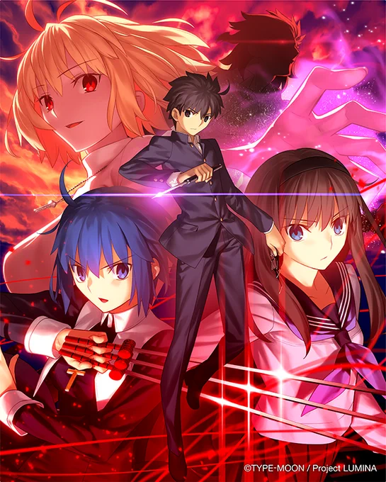 "Melty  Type Lumina" is currently free to play on Steam for the  #MBTL 