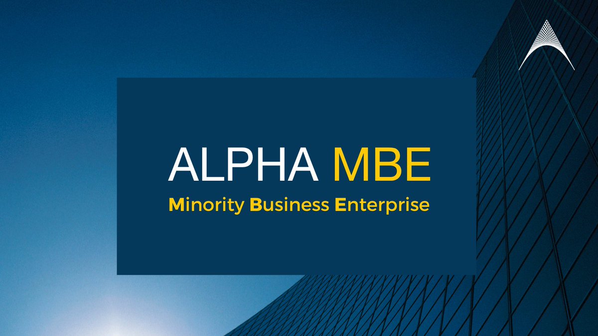 What does ALPHA MBE stand for?

ALPHA Business Solutions (ALPHA) is a certified Minority Business Enterprise (MBE) via the New York New Jersey Minority Supplier Development Council. ALPHA is one of the largest minority-owned staffing and payroll solution providers in the US.
#MBE
