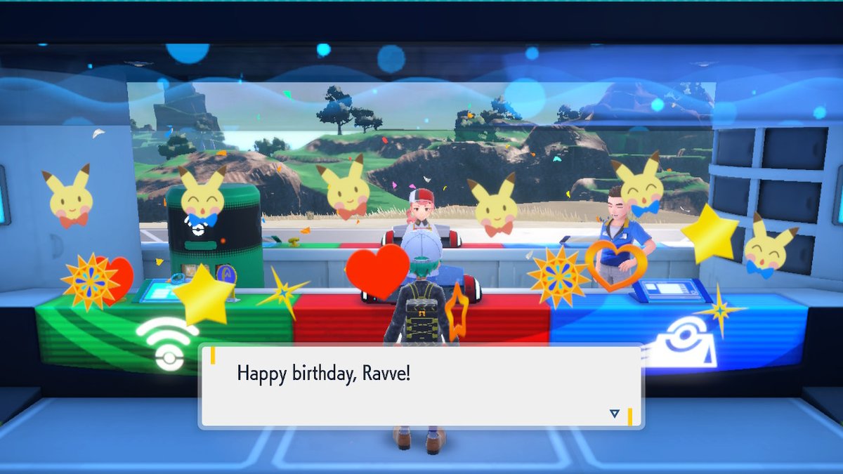 BusinessGoose27's tweet photo. Happty birthday me! #PokemonScarletViolet #NintendoSwitch https://t.co/to6ftB99ri
