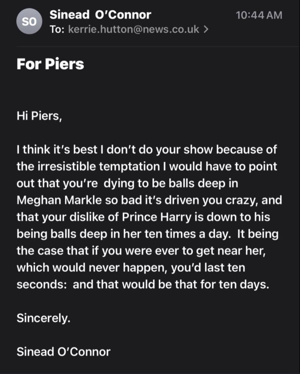 Oh Piers... she even left you a messege... 
We 👀 you <a href="/piersmorgan/">Piers Morgan</a> 
#ToxicBritishMedia 
#ToxicBritishPress 
#DanWoottonScandal
