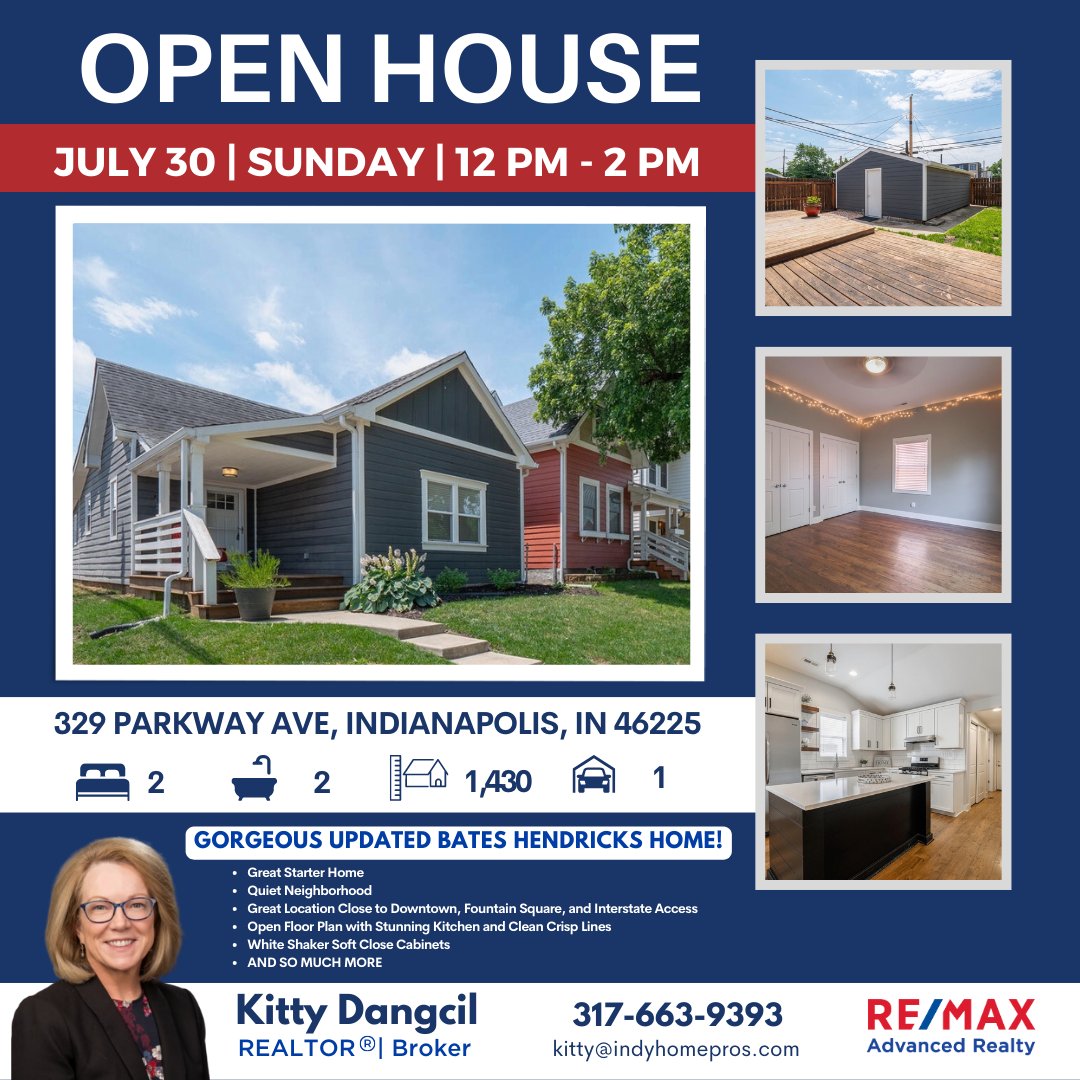 KittyDRealty's tweet photo. OPEN HOUSE! Bates Hendricks 
329 Parkway Ave Indianapolis IN 46225
Come see this stunning starter home in a great rehabbed neighborhood.
https://t.co/NrSR6qb7EL
#OpenHouseIndianapolis #bateshendricks #openhousesunday #starterhome #indyhomes #indyhomesforsale #soldbykittydangcil https://t.co/x9dzwHBcoD