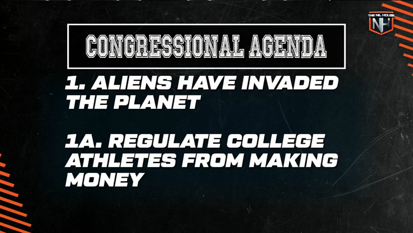 What's more important.... the aliens (that we all knew existed) or worrying about how college athletes make money? 

Check out our friends at Brinx.tv and weigh in on the discussion <a href="/johnbrenkus_/">John Brenkus</a> <a href="/RobVaka/">Rob Vaka</a> <a href="/brinx_tv/">BrinxTV</a> 

brinx.tv/share/76b241e9…