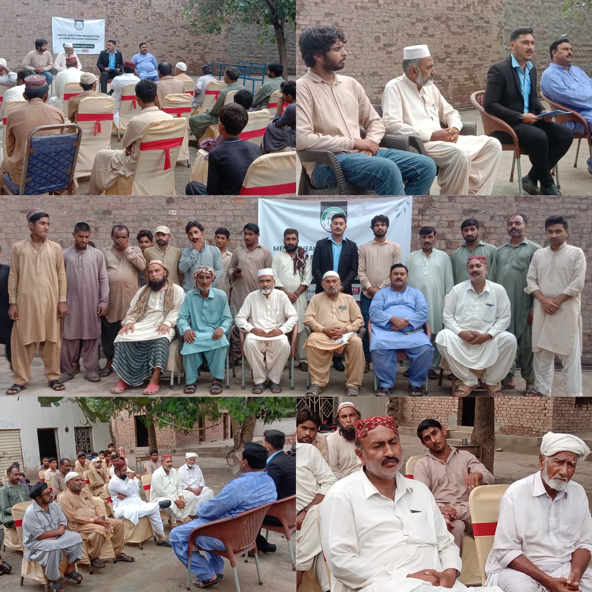 H4HORG's tweet photo. A session "Mental Health and Rehabilitation in Under Privileged Individuals" organized by Help For Human Organization at #Multan 
#Help4Human #TeamCareTakers #mentalhealth #MentalHealthAwareness https://t.co/xPRFJnAm3h