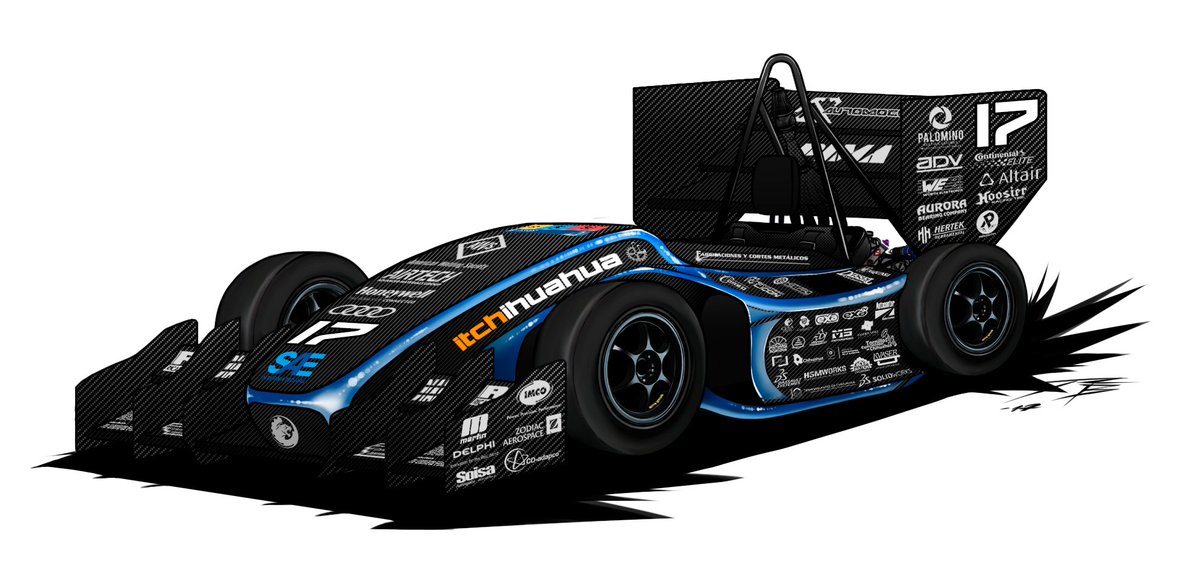 Crocoloops's tweet image. '17 FSAE #17 Concept Art - Instituto Tecnológico de Chihuahua

Old school project where I specialized in Miscellaneous (brakes, aero and ergonomics) as well as the aesthetic aspect of the vehicle.