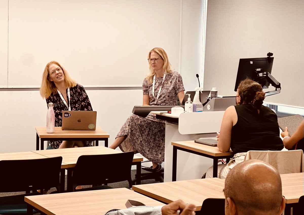 GittisClinics's tweet photo. Prof Sarah Paoletti of @penntlc and Prof Kara Finck presented at today's #AppLS2023 on "Centering Client Experiences through Client Voice: Re Envisioning Storytelling in Legal Scholarship, Clinical Pedagogy and Representation."
As we teach our students: client voices matter! https://t.co/m7nqFwIpct