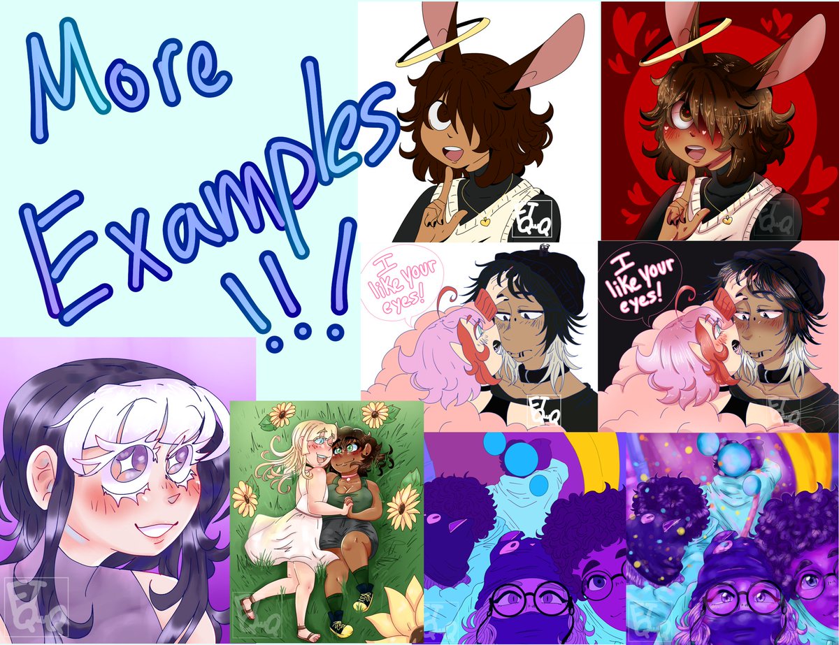 FandomtrashQwQ's tweet photo. I KNOW I SHOULD BE MORE ACTIVE ON HERE AAAAAAA BUT MY COMMISSIONS ARE OPEN SO- 😖💕💕💕💕
#commissionsopen #commissionart #CommissionSheet https://t.co/0T0PnQpZhk