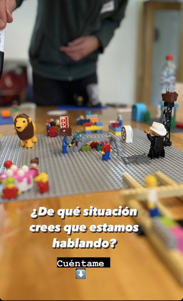 LEGO Serious Play sirve para muchas cosas ¿qué crees que estamos trabajando acá?