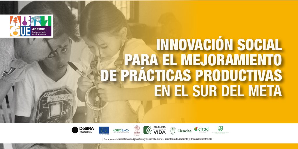 InstitutoSINCHI's tweet photo. 👩🏽🌾🙋🏻♂️La gente del #SurDelMeta quiere articularse y organizarse con otras experiencias para fortalecer sus capacidades a través de la innovación 🔁 🤝 social como la oportunidad para construir y ejecutar proyectos integrales. ✅
🗞️ Nota completa: https://t.co/2pUjXcWl5C https://t.co/dBNyt3NkL8