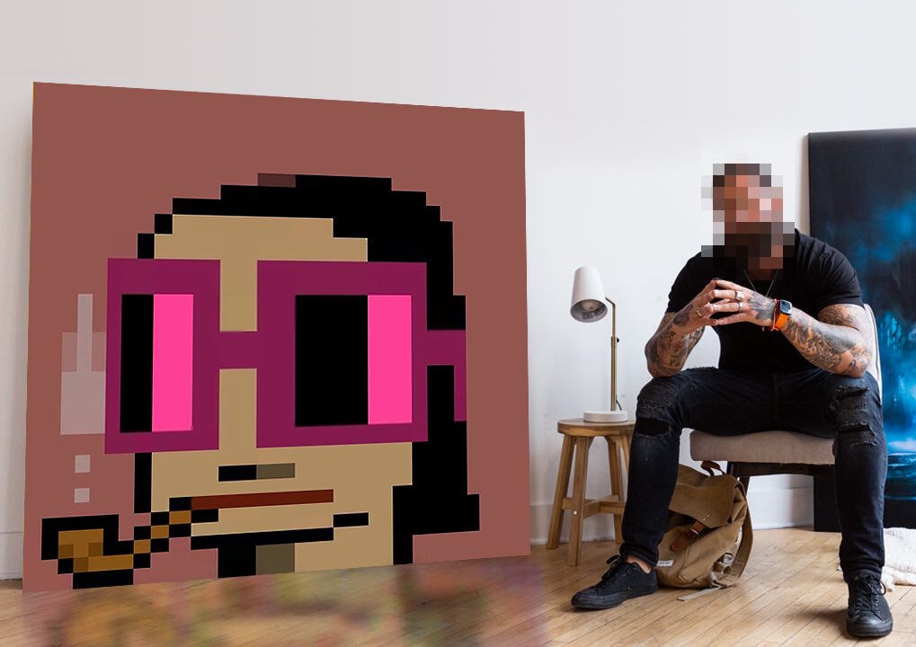 CryptoNunks's tweet photo. Nunk/s friendly reminder any 1/1 holder of my art nft’s can receive a gratis high-rez printable art file [2] print out for your wall, t-shirt, etc.
•
#Nunks #NEONunks #XNunks #NE01S #Miladybots #Nhunks #ContemporaryArt #CryptoArt #NEOPopArt #DOSLife #AntiArtist
•
Gaia [2] 5D∆©˚