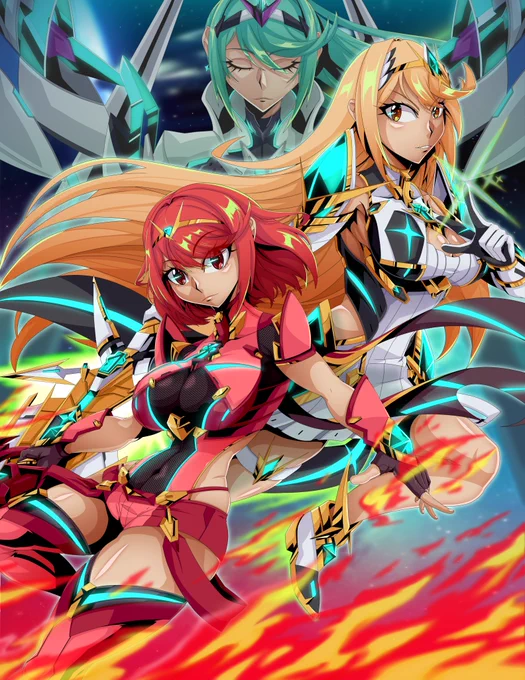 My favorite art for Xenoblade 2#Xenoblade2 #ゼノブレイド2 #XenobladeChronicles2 