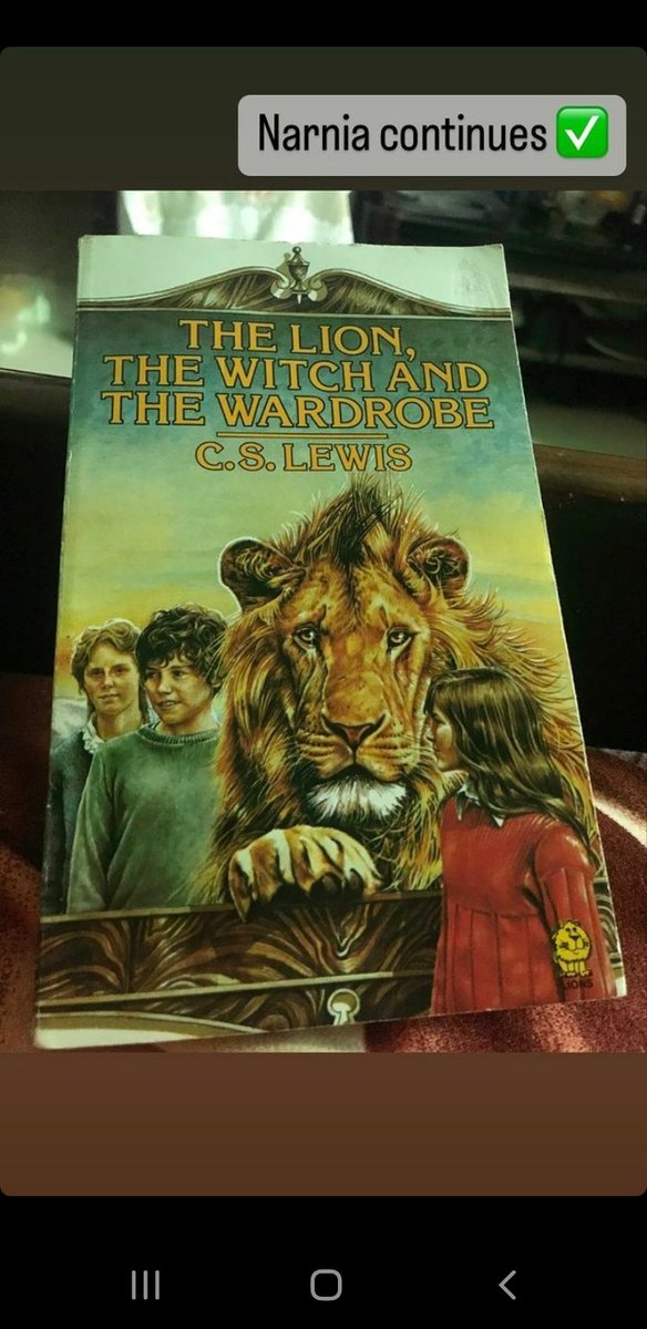sdhall26's tweet photo. Total Number 15
Indian- 4
"The Lion, The Witch and the Wardrobe"
Written by  "C.S.Lewis"
#BrunchBookChallenge 
#brunchbookchallenge2022
@HTBrunch 
#books #booklovers #booklove #WordPress #readerscommunity #readers https://t.co/Ts6GpqJREr