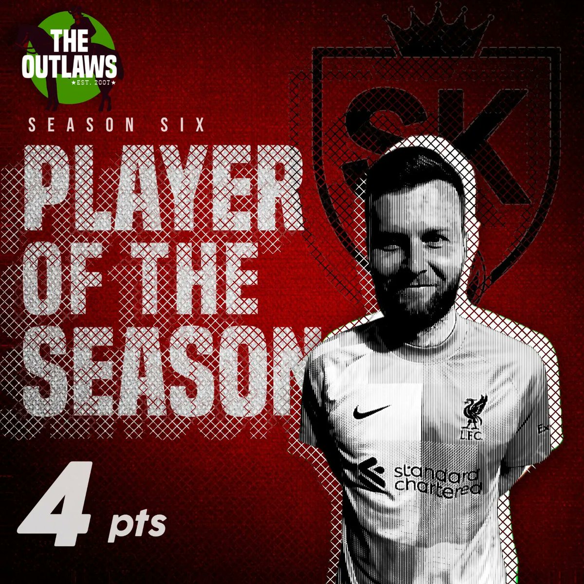 TheOutlaws07's tweet photo. 𝗣𝗟𝗔𝗬𝗘𝗥 𝗢𝗙 𝗧𝗛𝗘 𝗦𝗘𝗔𝗦𝗢𝗡

Elliot Needham is another player who defends his crown as our 𝗣𝗢𝗧𝗠 and it's richly deserved, recognised by referees. 👏🏅

Elliot has been a pillar of consistency between the sticks and his cat-like reflexes often made the difference! 🌟 https://t.co/XRxwkQ6EVO