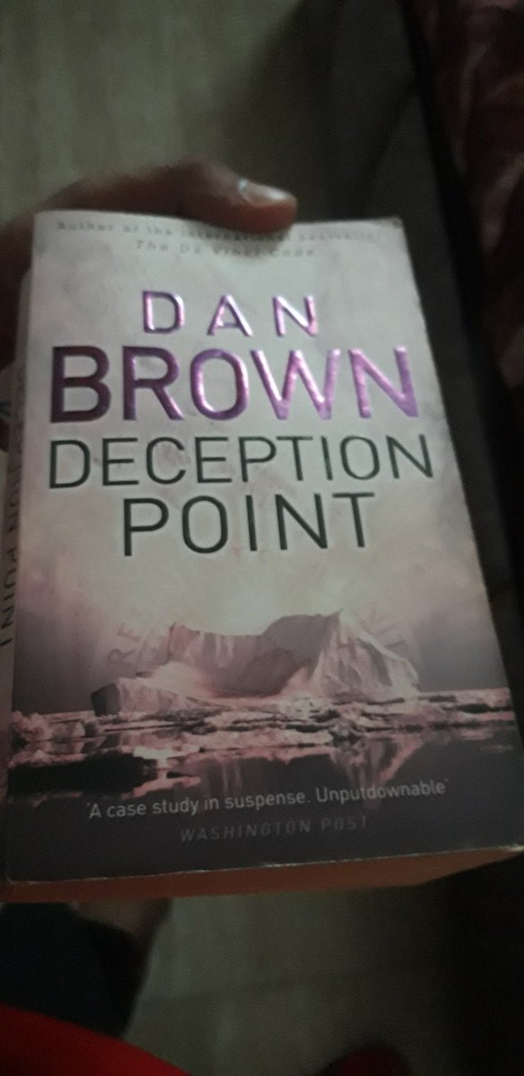 sdhall26's tweet photo. Total Number 16
Indian- 4
"Deception Point"
Written by  "Dan Brown"
#BrunchBookChallenge 
#brunchbookchallenge2022
@HTBrunch 
#books #booklovers #booklove #WordPress #readerscommunity #readers https://t.co/6YLLR6xudC