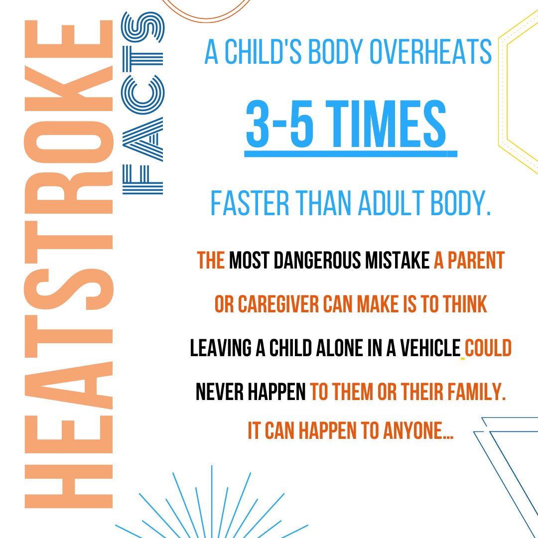 SafeKids_UtCo's tweet photo. Leaving a child in a car, even with windows open- can lead to heat stroke deaths. Don't leave a child in a vehicle at all. #carsafety #heatstrokedangers #childsafetyutah https://t.co/typTAOMf8j