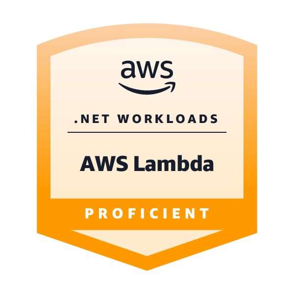 dotnetonAWS's tweet photo. Demonstrate your proficiency with AWS Lambda serverless functions with a .NET on AWS skills badge. The course and assessment are free. Earn your badge today.
#dotnet #AWS #sererless
https://t.co/cPIgzjJdeF https://t.co/G0jp35H8bh