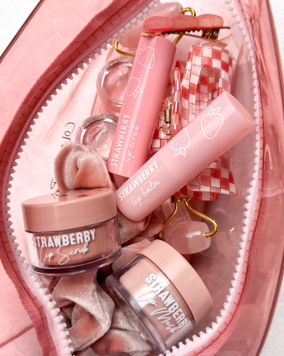 we take lip care here very seriously 💋 what lip products do you always carry with you? 👛

<a href="/prettynbaked_/">‧͙⁺˚*･༓ash☽༓･*˚⁺‧͙</a> #pink #pinkaesthetic #lipcare #lipbalm #lipscrub #lipmask