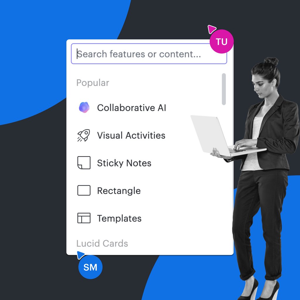 LucidSoftware's tweet photo. Introducing Canvas Menu, our innovative on-canvas shortcut menu!

Canvas Menu complements your primary toolbar, just like a hot key or Spotlight on a Mac. It lets you navigate tools seamlessly, making your creative workflows more efficient than ever. 🎨💡 https://t.co/9EcF2Jd7DT