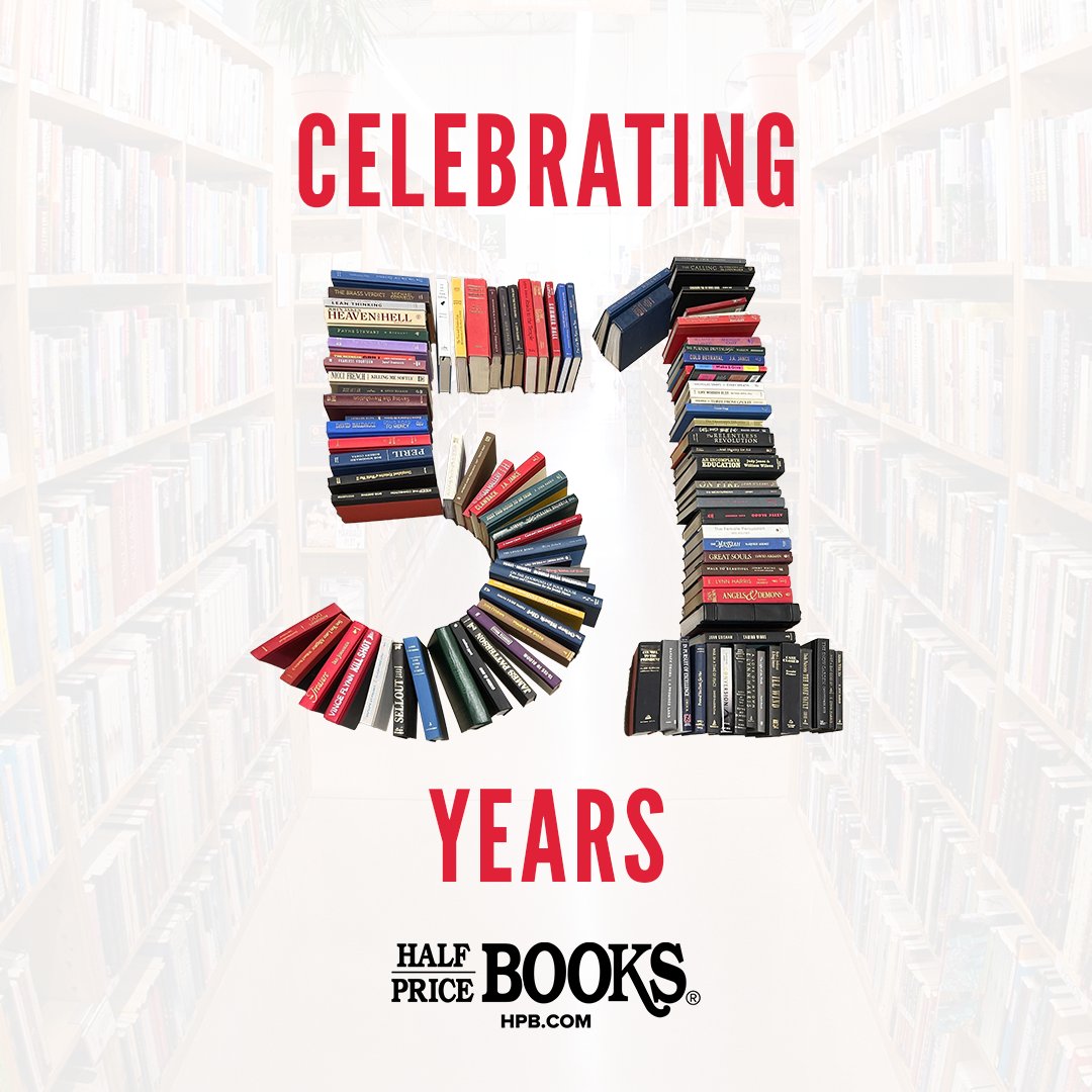 Half Price Books tweet media