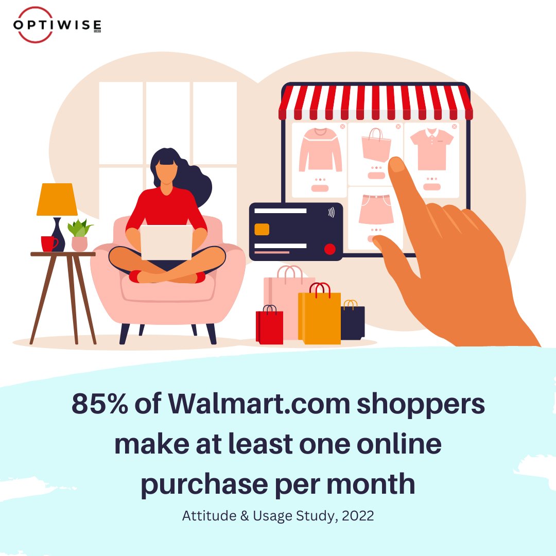 #WalmartMarketplace sellers, don't miss this opportunity! With 85% of shoppers making an online purchase monthly, it's time to expand & boost sales! Join our webinar on Walmart Fulfillment Services, live by #WalmartWFS Team on Aug 2nd, 9am PST 👉 bit.ly/3NUG5k6