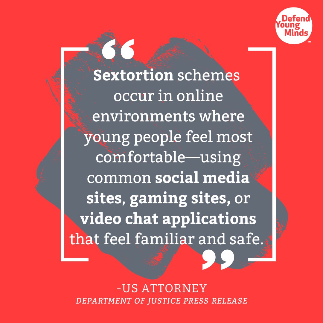 The more time a child spends online, the more the opportunity exists for them to encounter predators who can extort them. Watch the story of a young woman who was caught in a sextortion scam as a teen via youtu.be/ixAYkkub4Pw
