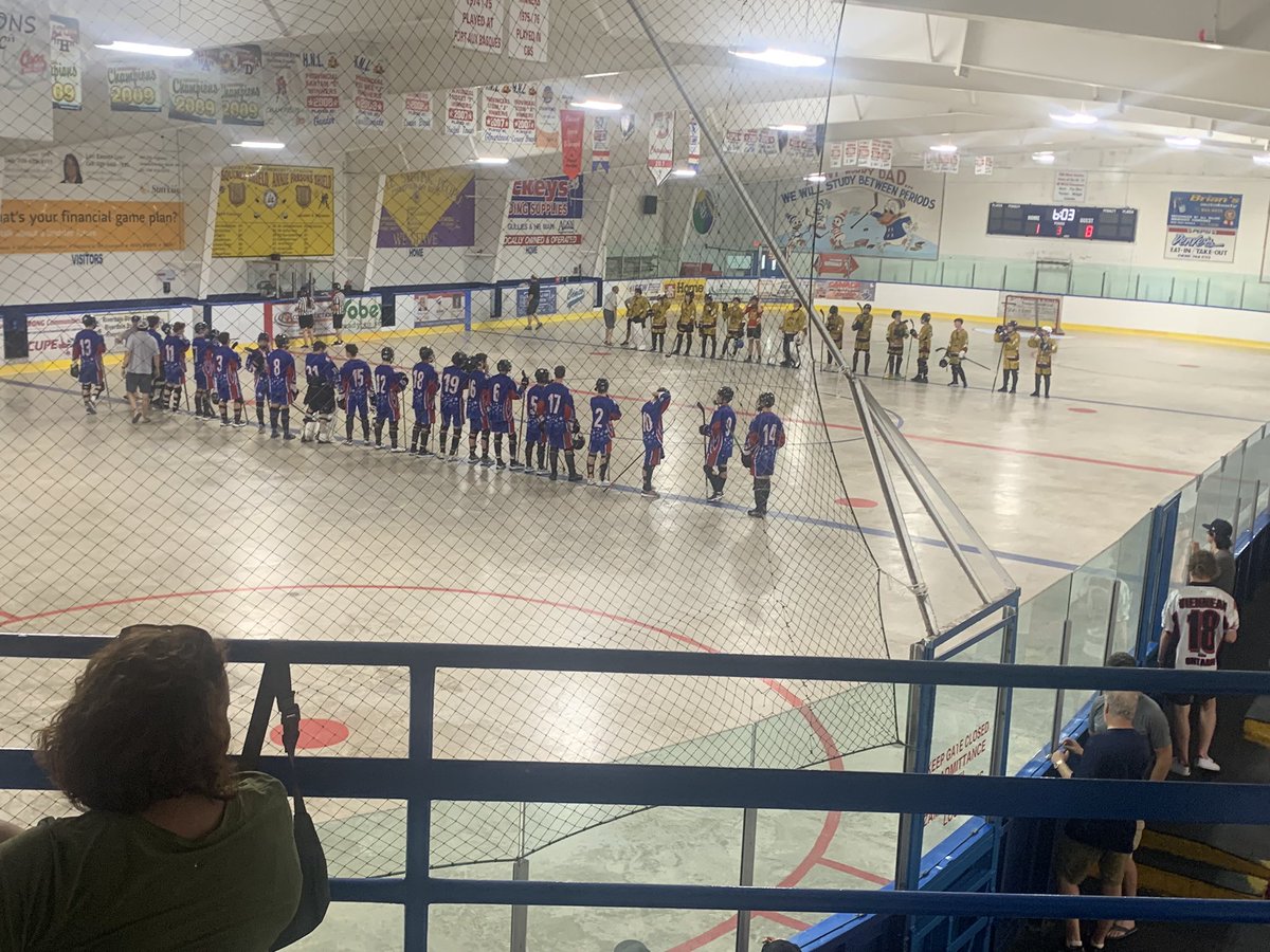 Gunnerk93's tweet photo. The team effort came shining through again this afternoon at the Ole Barn in CBS, in what I can honestly say was the hottest game of ballhockey I’ve ever witnessed. Team NL U17 selects downed the GeorgeTown Gladiators(Ont) 8-1 #rollingontherock #teameffort #keepergoing https://t.co/p0v47XrWFq