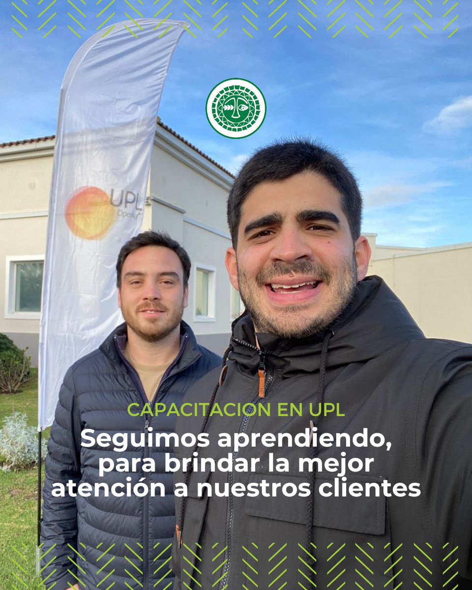 ElPayeSA's tweet photo. Días atrás, #ElPaye participó en la jornada de capacitación y comunicación de novedades de @UPLArgentina, donde se presentaron sus nuevos productos biológicos: #Jumpstart y #Optimat. También en el mismo evento, se repasó el resto de la paleta y su posicionamiento. https://t.co/uC9qTWVw5M