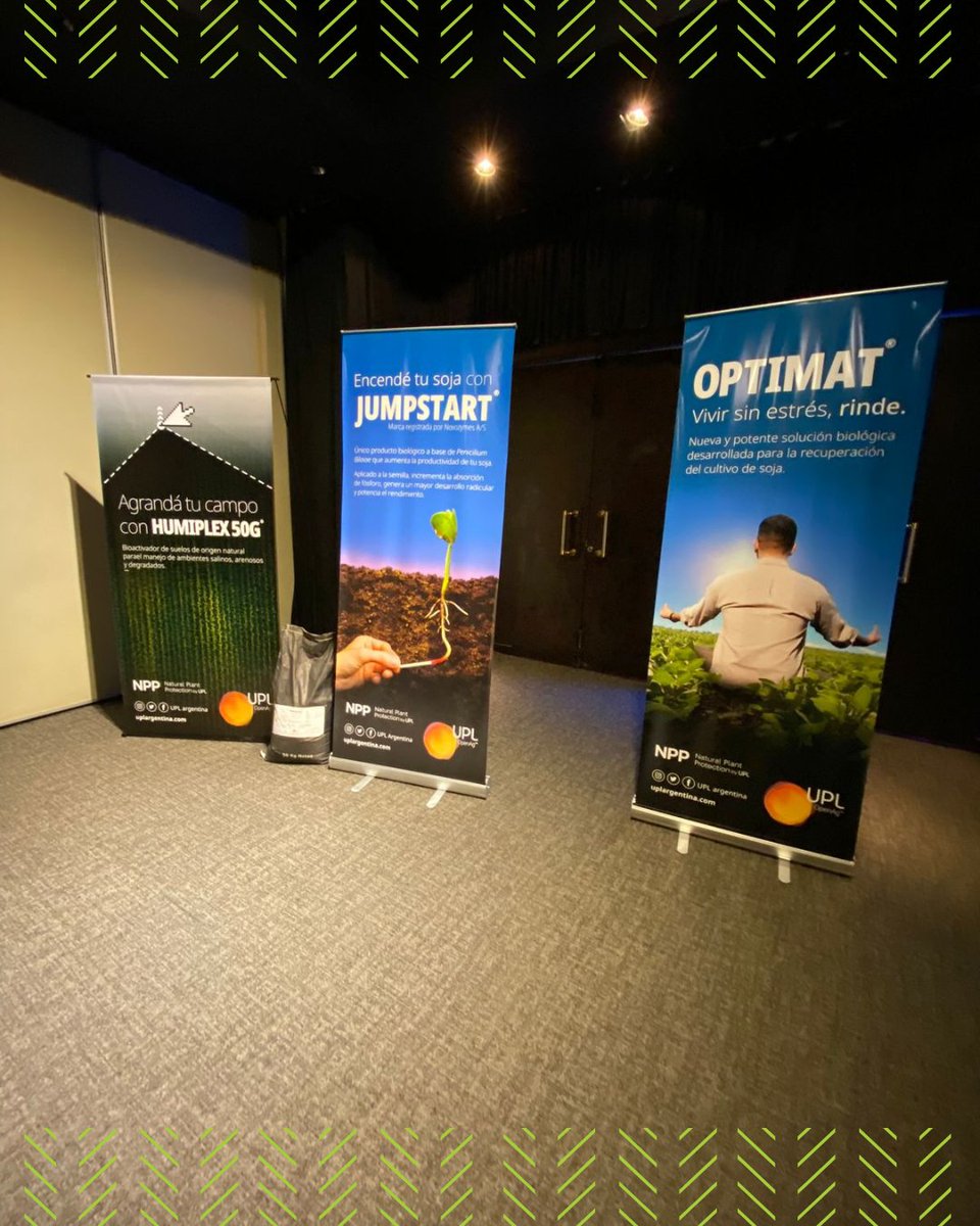 ElPayeSA's tweet photo. Días atrás, #ElPaye participó en la jornada de capacitación y comunicación de novedades de @UPLArgentina, donde se presentaron sus nuevos productos biológicos: #Jumpstart y #Optimat. También en el mismo evento, se repasó el resto de la paleta y su posicionamiento. https://t.co/uC9qTWVw5M