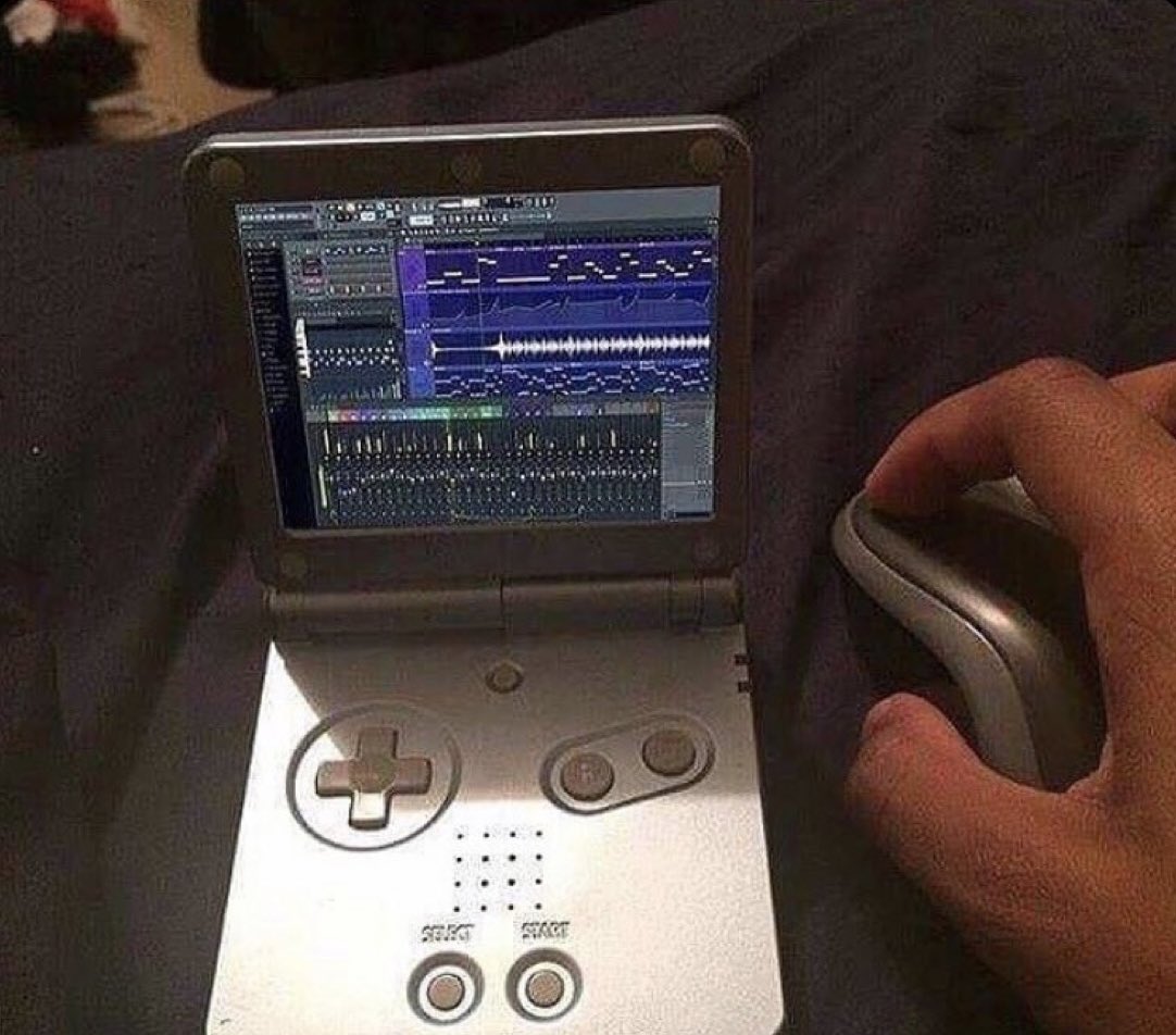 in the studio going crazy rn