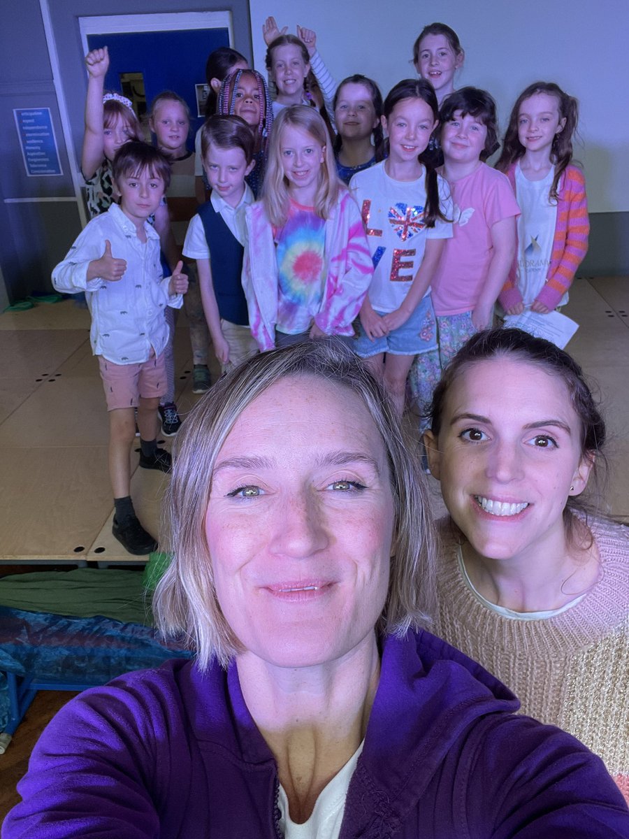 The Cast! What a wonderful dress rehearsal. Show day tomorrow.