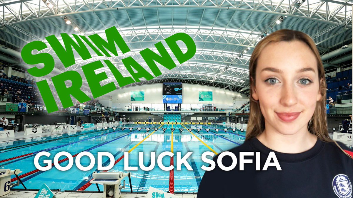 Good luck to Sofia Suarez Caulfield competing in @swimireland Youth & Senior Summer Nationals Friday - event 23 Womens 200 Breaststroke Saturday - event 30 Womens 50 Breaststroke 📊 Live Timing or Meet Mobile 🎥 ow.ly/fnMk50PkOyz