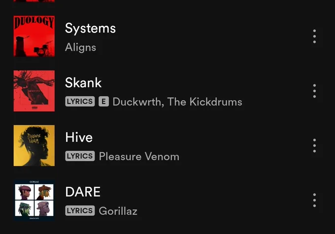 My Ryder playlist is so fun because it's technically just their shared playlist 