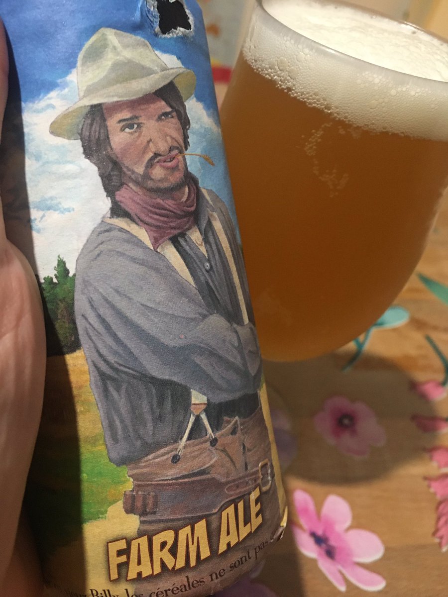 JdJCantalejo's tweet photo. …ladies and gentlemen, my dinner tonight… farm ale by new (for me) #Hawkland brewery… #beer #craftbeer #Frenchstyle https://t.co/F8hQGuREEf