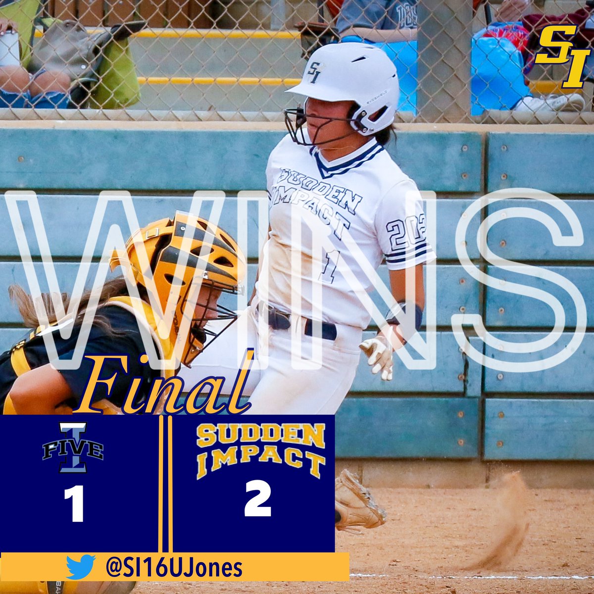 SI16UJones (@si16ujones) on Twitter photo Good intense game but <a href="/SI16UJones/">SI16UJones</a> comes comes out on top! Back again tomorrow! <a href="/sifastpitch/">Texas Sudden Impact</a> <a href="/PGFnetwork/">PGF</a> <a href="/ExtraInningSB/">EXTRA INNING SOFTBALL</a> <a href="/Los_Stuff/">Carlos Arias</a> #playpgf <a href="/softball/">softball</a> <a href="/whj1969_BOI/">Bill Jones</a> Good intense game but <a href="/SI16UJones/">SI16UJones</a> comes comes out on top! Back again tomorrow! <a href="/sifastpitch/">Texas Sudden Impact</a> <a href="/PGFnetwork/">PGF</a> <a href="/ExtraInningSB/">EXTRA INNING SOFTBALL</a> <a href="/Los_Stuff/">Carlos Arias</a> #playpgf <a href="/softball/">softball</a> <a href="/whj1969_BOI/">Bill Jones</a>