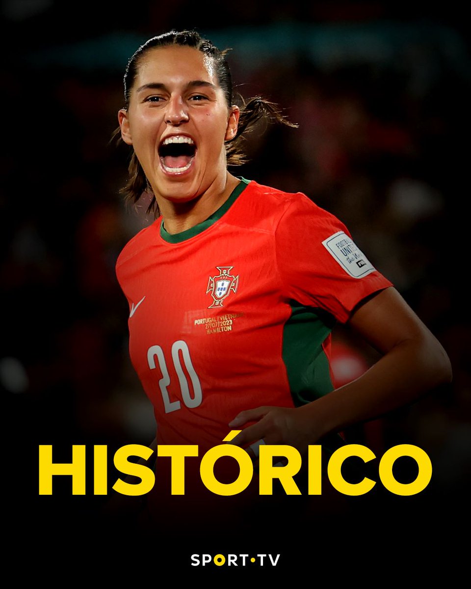 Kika Nazareth passa Ronaldo e é a mais jovem de sempre a marcar pela Seleção numa fase final de um Mundial! 🔥

#sporttvportugal #MUNDIALnaSPORTTV #FIFAWWC #Navegadoras #KikaNazareth