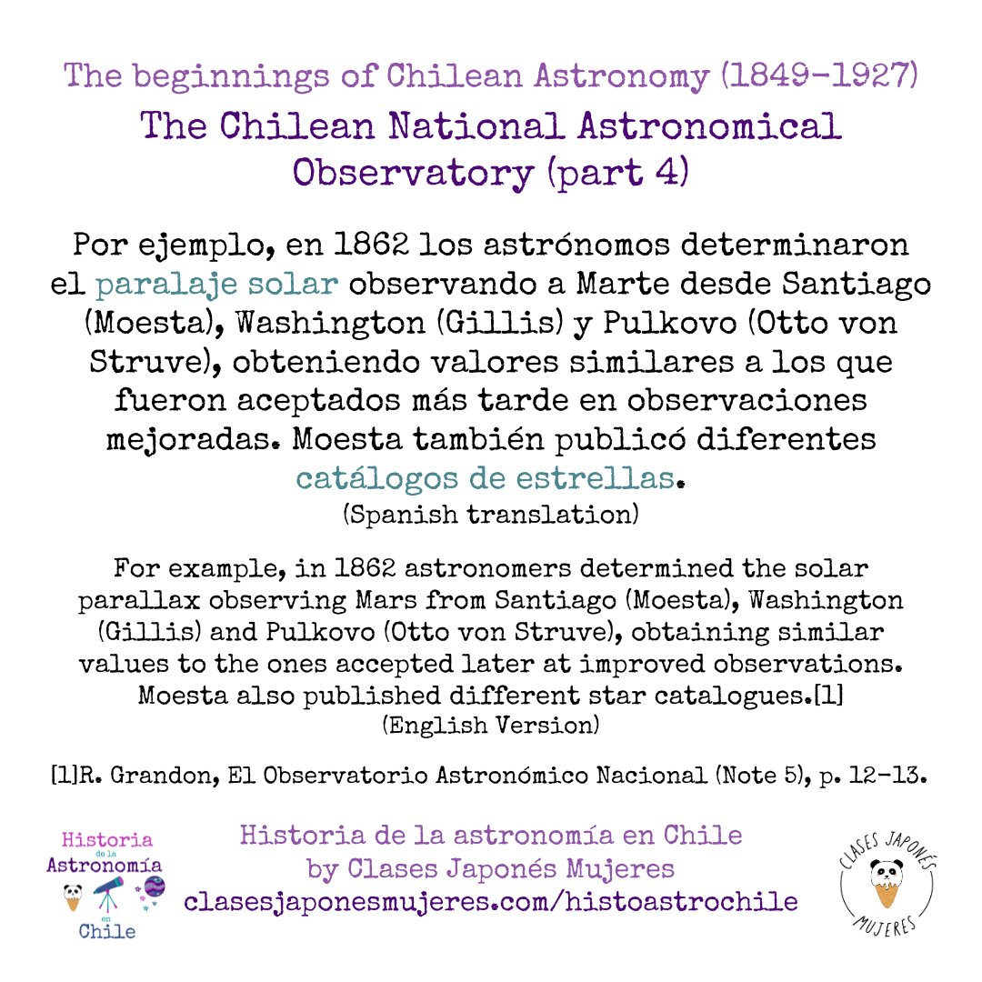 Historia de la Astronomía en Chile tweet media