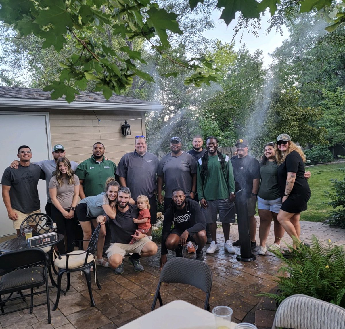 Great BBQ with the coaches and families this week! Can’t wait to attack the season with these guys this year! 🪨🏔️🐻 #BearRaid