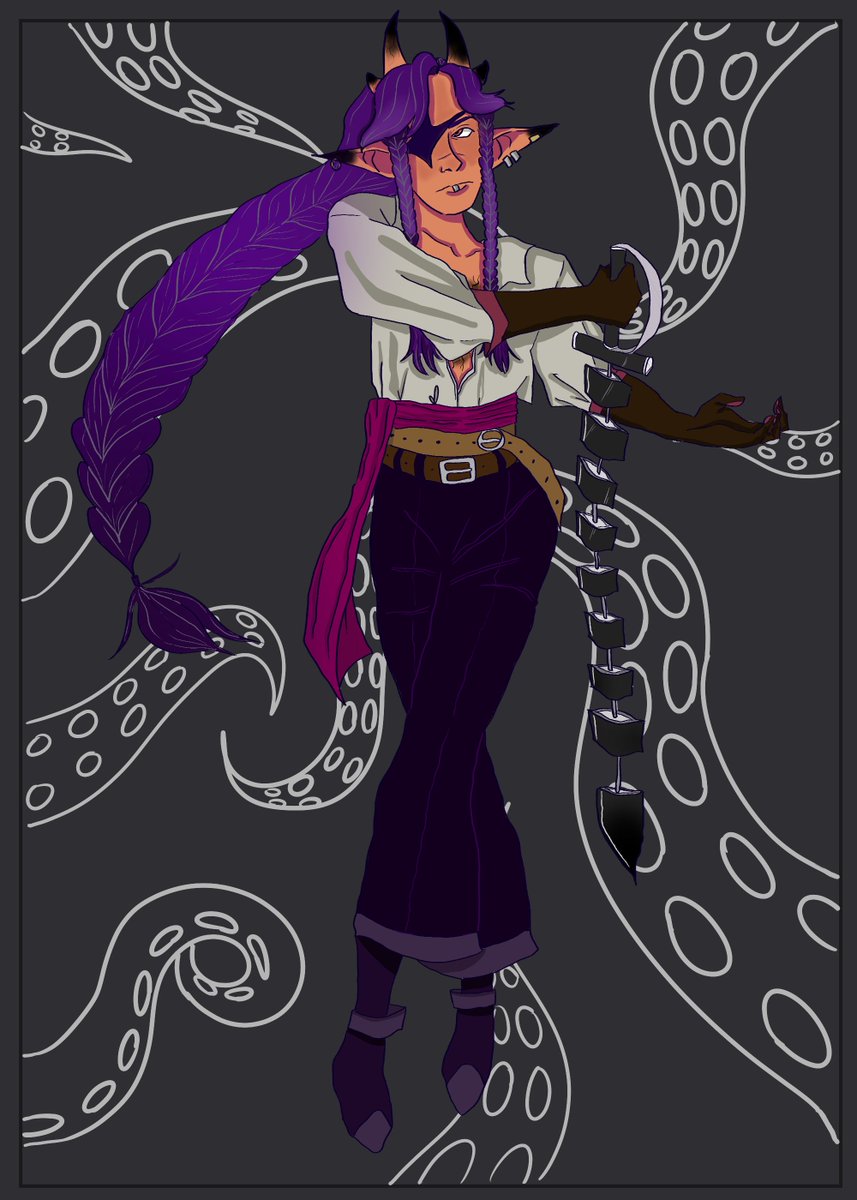 Calamity Morningstar
---
#DnDcharacter #oc #digitalart #artist #commissionsopen