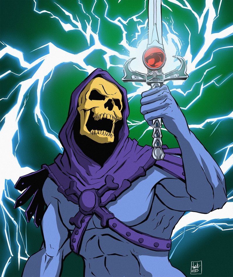Skeletor, Ho! #skeletor #fanart #mastersofuniverse #heman #thundercats