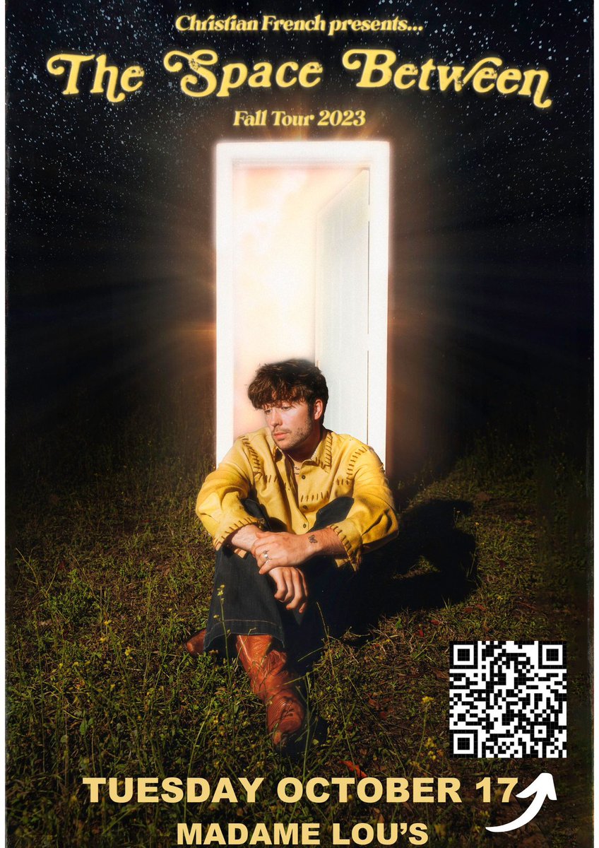 SI3RRA_MARIE's tweet photo. Get your tickets to see @christianfrench 💙
#Seattle #concert #thespacebetween #Seattleshow https://t.co/lmscuWSwvh