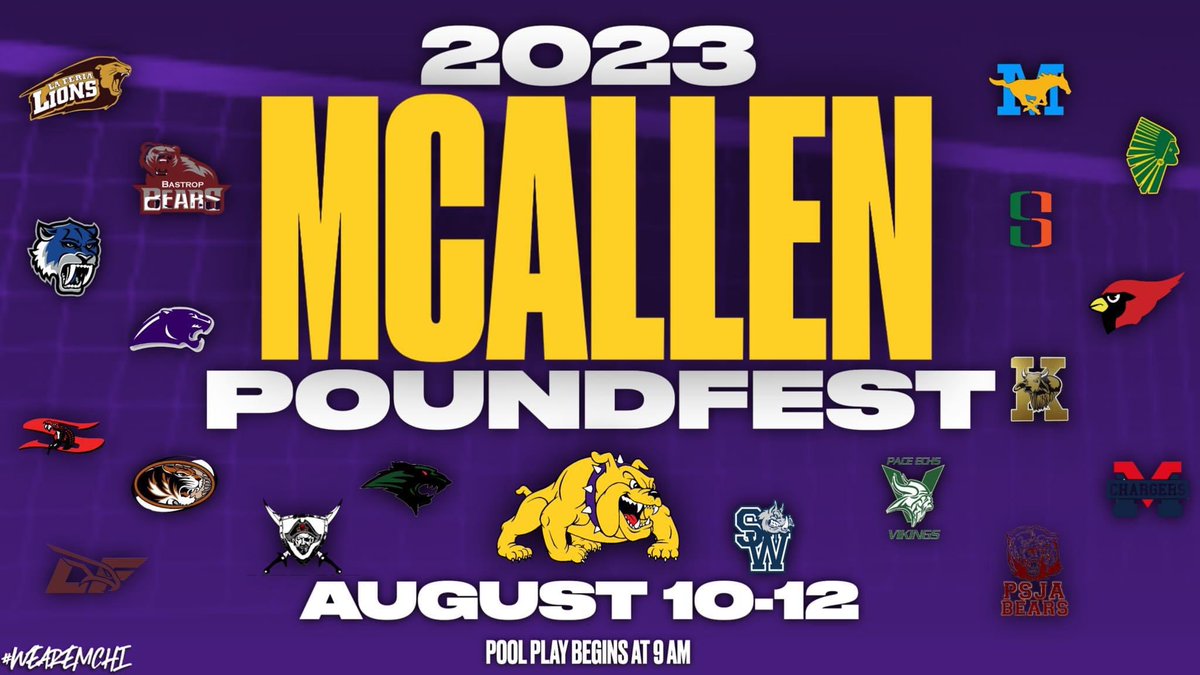 2023 🏐Poundfest🏐coming soon!