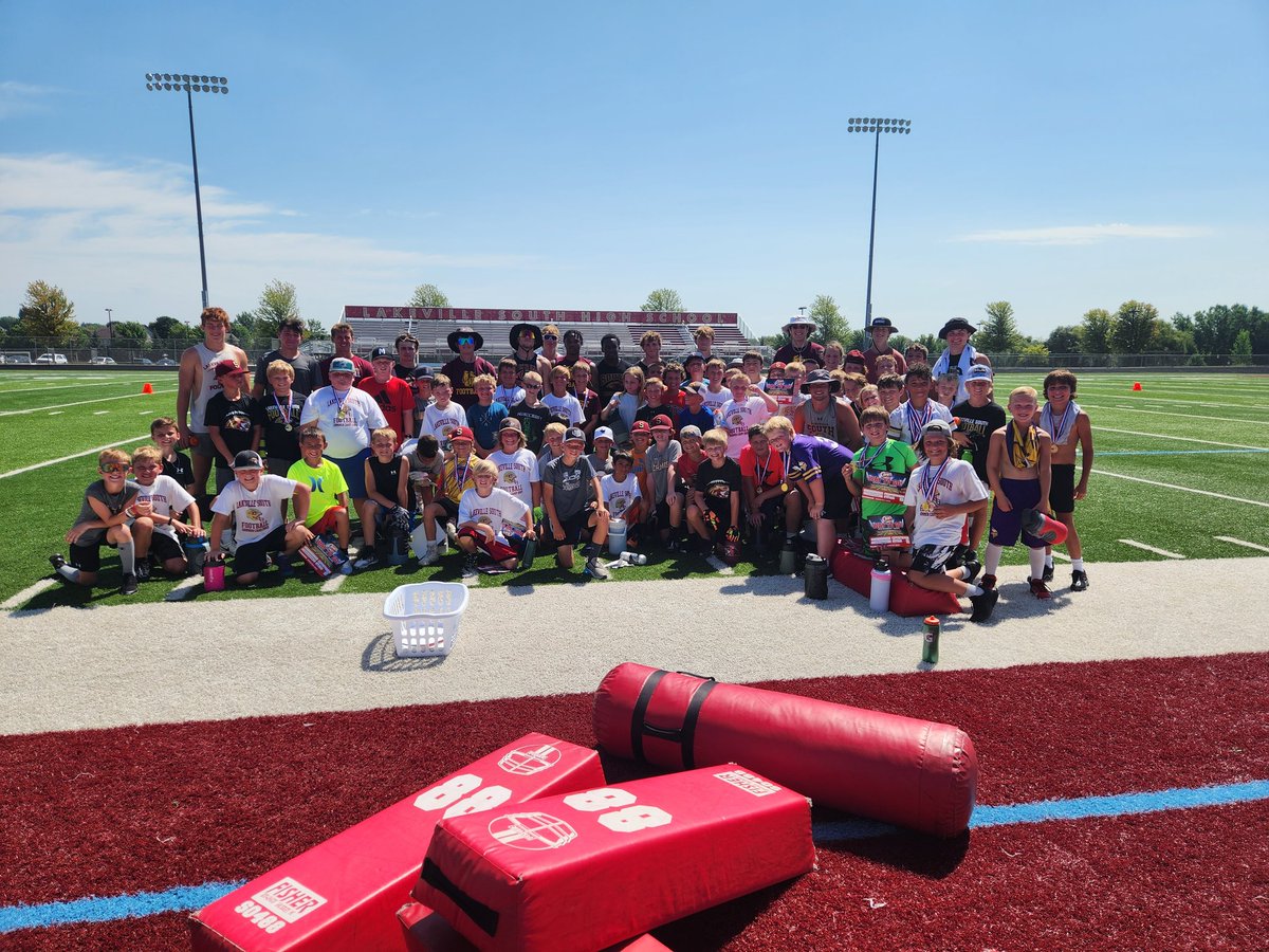 Kids camp was a huge success  ! Thanks fellas for being such great role models  ! Proud of all of you !