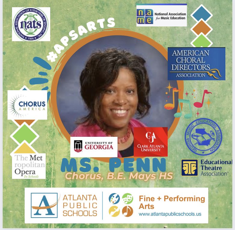 Garnpenn's tweet photo. Connected and engaged. Year 29 changing lives and making a difference @APSMaysRaiders @erickson_sarah_ @BEMaysPRIDE #apsarts https://t.co/KfJjm6w95v