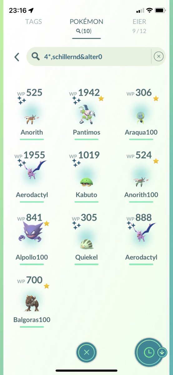 0StarDestroyer7's tweet photo. Today’s Grinding Session 💪🏻
Six Shinys, four Hundos
Roundabout 2500 catches
Adventure Week is going to be insane!!
Tomorrow it continues🤘🏻
#pokemongo #PokemonGO #adventureweek #pokemongogrind https://t.co/98Y9wKCfAL
