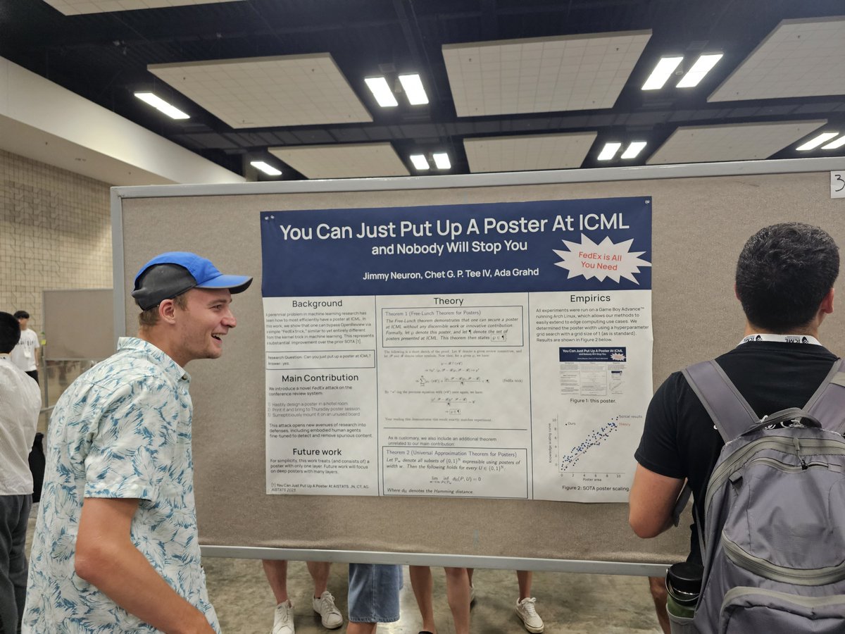Best poster at ICML Poster Session 
#ICML2023
#ICML