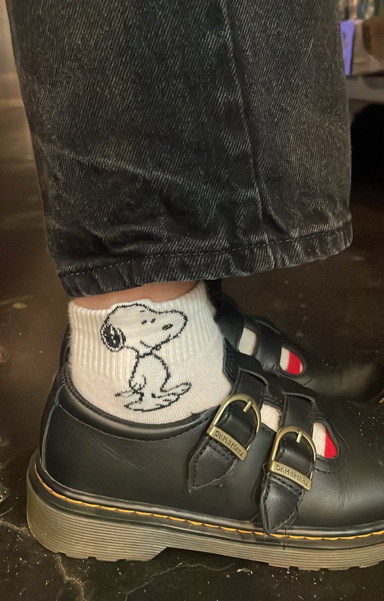 Snoopy socks 4 the day